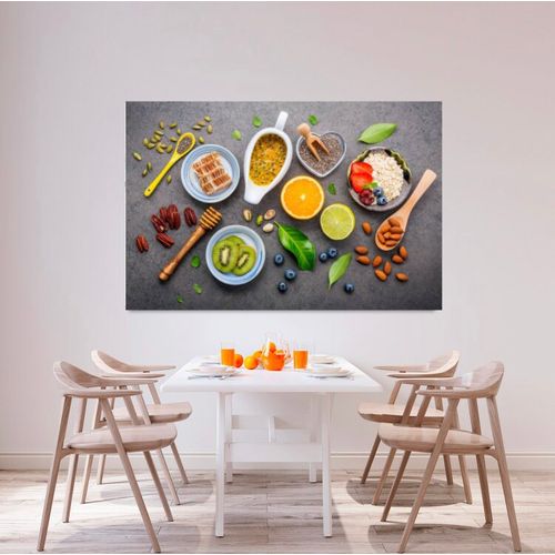 Tableau Mural - Décoratif - Cuisine - Décoration - Dimensions 70x50 Cm -  Prix en Algérie