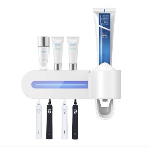 Distributeur Dentifrice Automatique + Porte Brosses A Dents – superprixdz