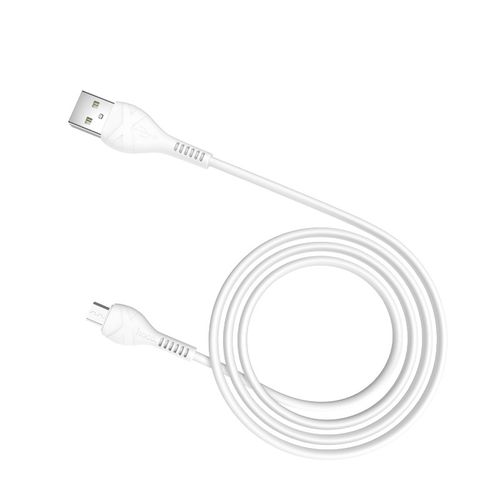 1 mètre Micro câble de charge USB - Charge rapide et câble de données - 1 M  - Blanc