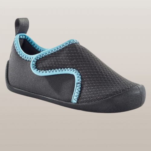 Chaussons enfant eco-conçus - Gris foncé - DECATHLON El Djazair