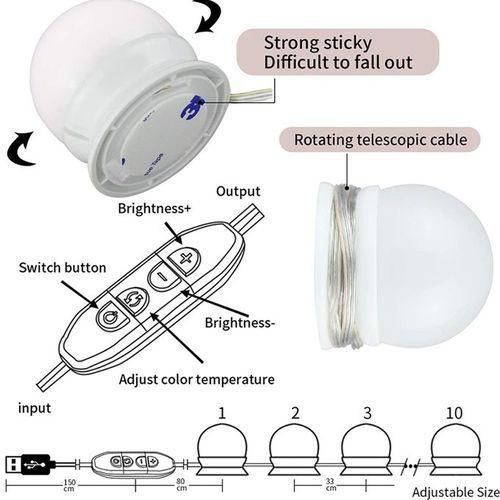 product_image_name-Générique-Lot de 10 lampes LED adhésives.-5