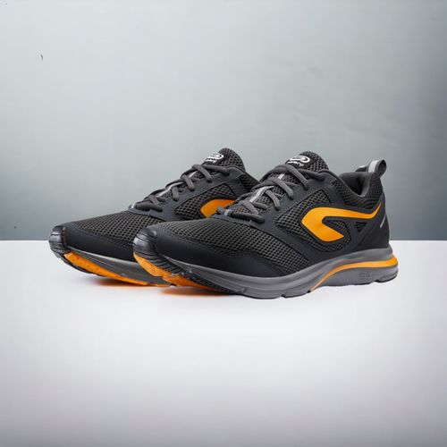 CHAUSSURE DE RUNNING HOMME RUN ACTIVE NOIR ORANGE - Prix en Algérie