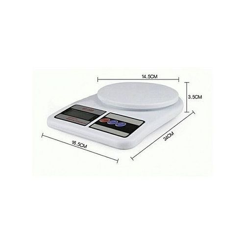 Balance Electronique - sf-400a - Capacité 7 Kg - Blanc
