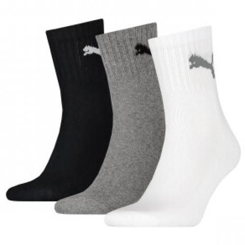 Puma Sport - Chaussettes de Sport - Lot de 3 Paires- À Logo