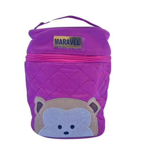 product_image_name-Marvel-Ensemble de Sacs pour Mamans avec Motif de Singe Mignon - 5 Pièces, Rose-7