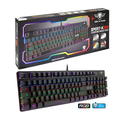 Clavier Mécanique Gaming Spirit Of Gamer XPERT-K300 Rétro