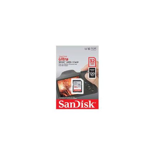 Carte SanDisk Ultra SDHC 32 Go (carte mémoire)