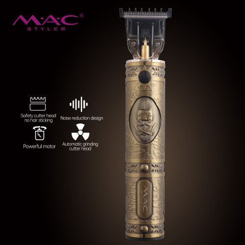 product_image_name-Mac Styler-Tondeuse A Cheveux Rechargeable - Spéciale  Finition 0 Mm - Gold-1