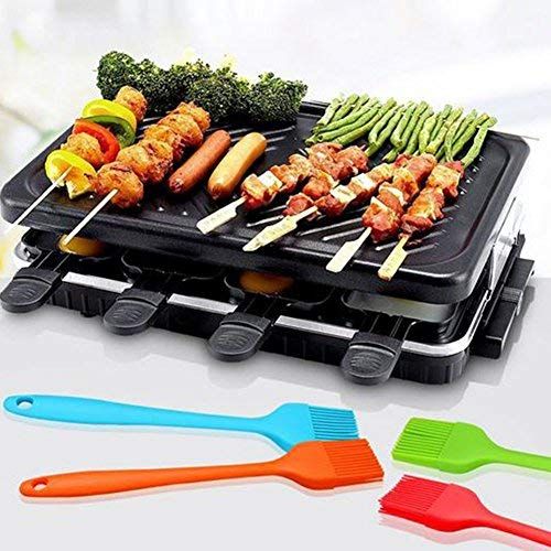 Paquet de 2 pinceaux à badigeonner en silicone pour barbecue