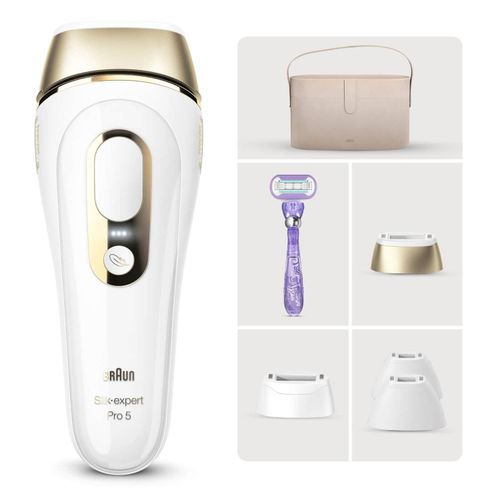 Épilateur à lumière pulsée BRAUN Silkexpert Pro 5 PL5347 avec 5 accessoires  - Prix en Algérie