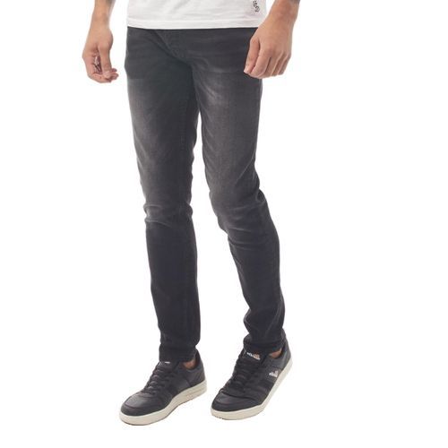 product_image_name-Cross Hatch-بنطلون جينز رجالي بقصة ضيقة - أسود-2