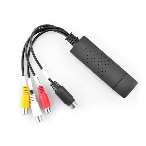 Carte D'Acquisition Easycap Vidéo-Audio Usb 2.0 - Noire - Prix en