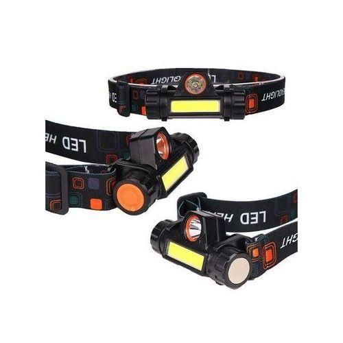 product_image_name-Générique-High Power Torche Led Avant-Arriere Rechargeable avec Zoom M-1