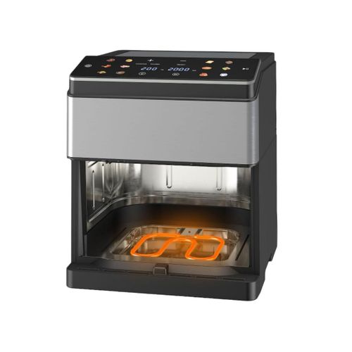 product_image_name-SILVER CREST-Friteuse Airfryer Double Résistances à air 8L 2000W Écran Tactile Fenêtre Visible Smart WIFI - 12 Programmes - RA880-4