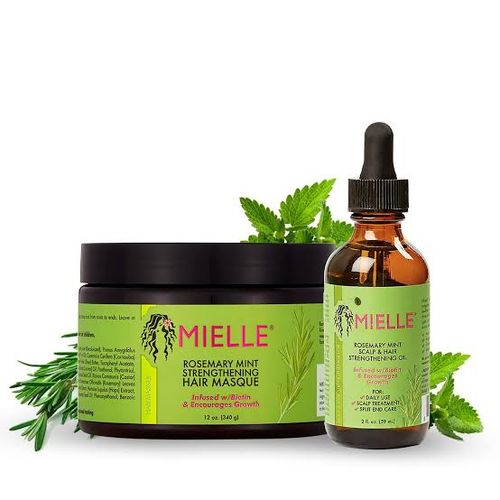Rosemary Mint - Huile Fortifiante Cheveux et Cuir Chevelu Mielle