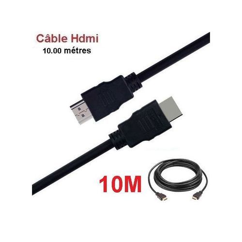 HDMI Câble Mâle Mâle Longueur 10 mètres Tv PS Ordinateur 10M by