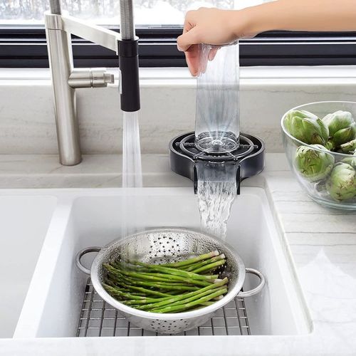 Rinceur à verre pour éviers de cuisine, laveuse automatique pour