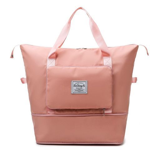 Sac De Voyage Pliable De Grande Capacité - Rose - Prix en Algérie