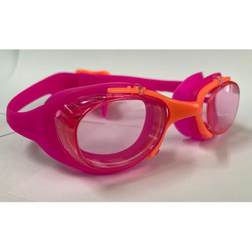 Lunettes De Natation Verres Clairs XBASE Taille S Rose