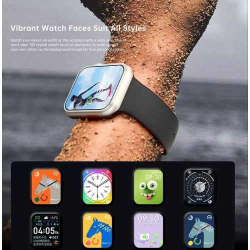 product_image_name-Sans Marque-Smart Watch gs8 ultra - Étanche - orange-4