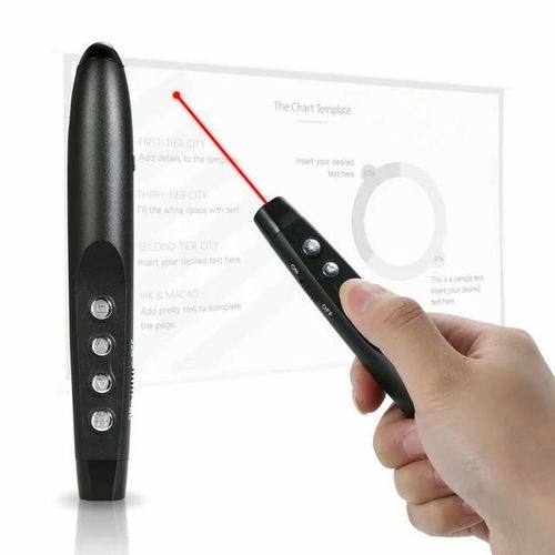 product_image_name-Générique-مؤشر ليزر للعرض التقديمي باوربوينت لاسلكي 2.4 جيجا هرتز مع مستقبل USB، مدى 30 مترًا، متوافق مع Windows وAndroid وMac OS، للاجتماعات والتدريب والمؤتمرات.-1