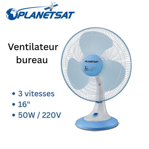 product_image_name-PLANETSAT-Ventilateur De Table 50 W 3 Vitesses pour Maison - PDF1680-1