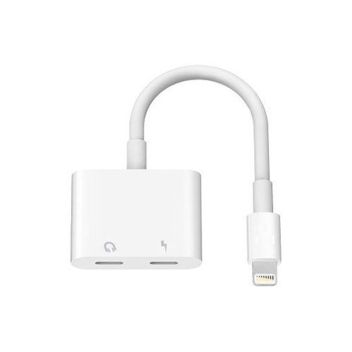 Adaptateur double lightning charge + audio petit prix