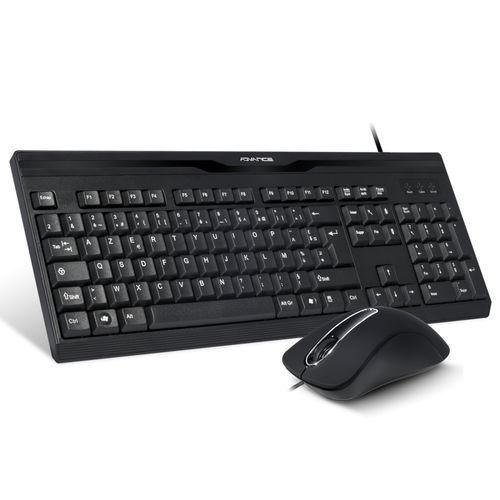 Combo Clavier (AZERTY Français) + Souris Optique Filaire CLS-197U - Prix en  Algérie