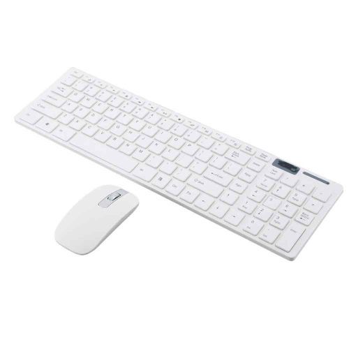 Combo Clavier Souris Sans Fil K06 Blanc - Prix en Algérie