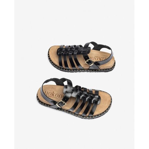 product_image_name-YOKONO-Sandale plate  Noir Femme-3