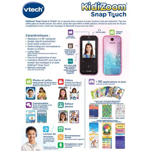 product_image_name-Vtech-Smartphone pour enfants - KidiZoom Snap Touch Rose-6