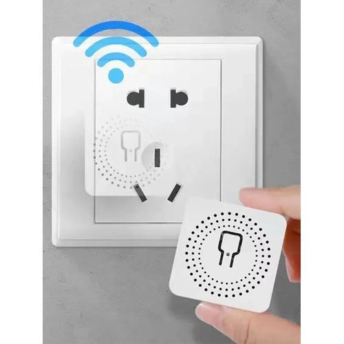 Mini interrupteur connecté WiFi intelligent 16A Interrupteur mural