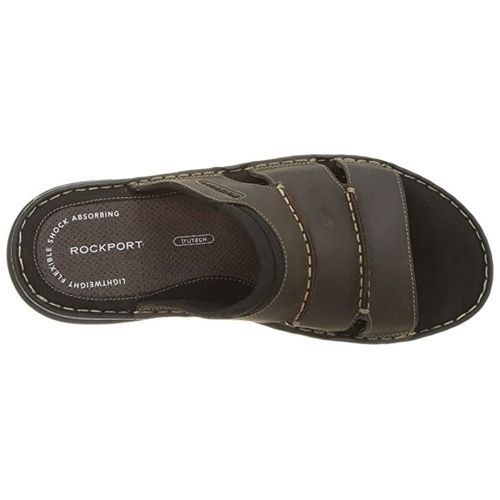 product_image_name-Rockport-Sandale Pour Homme Confortable En Cuir- H80307- Marron-2