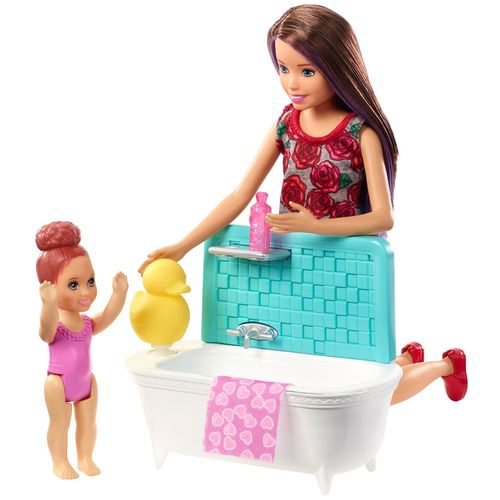 Poupée Barbie Babysitter Garçon avec accessoires - Poupée