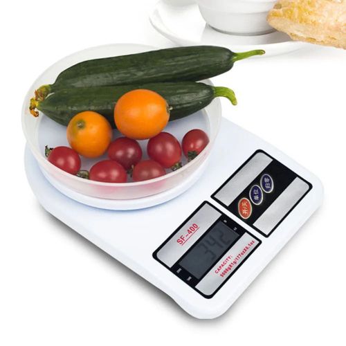 Balance Cuisine Electronique Lcd - Blanc - Prix en Algérie