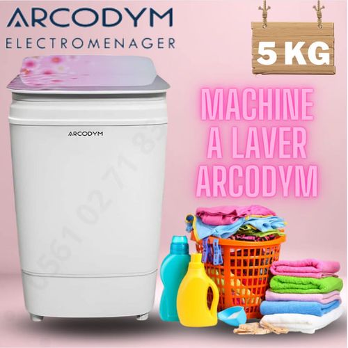 Machine à laver semi automatique- 5kg-blanc - Prix en Algérie