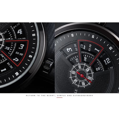 product_image_name-Yazole-Montre en cuir pour homme Waterproof-4