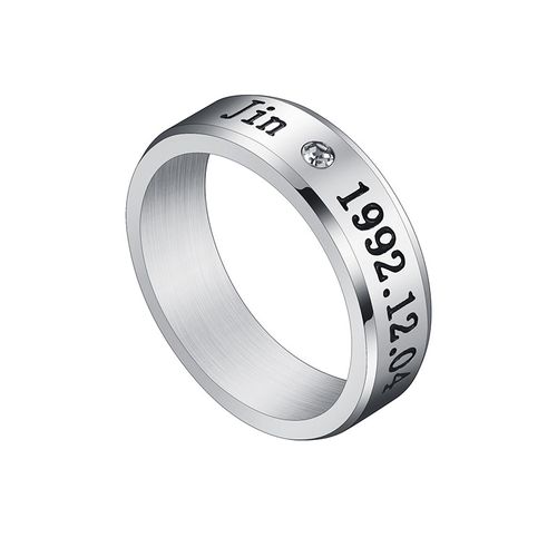 product_image_name-Générique-Bague "Jin" Avec Date d'Anniversaire - BTS - Acier Inoxydable-1