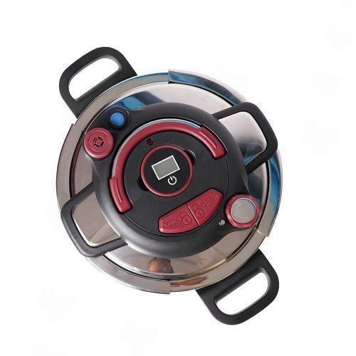 product_image_name-Unipro-Cocotte Minute Autocuiseur Inox 6 Litres Avec Minuterie - Compatible Tous Feux avec Ouverture Facile - UP-CM6G-4