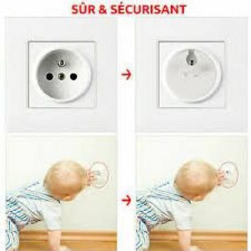 Couvercle de prise électrique de sécurité pour enfant, Protection