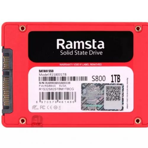 Ramsta Disque Dur 2.5 Inch ssd 1Tb Rouge SLC - Prix en Algérie