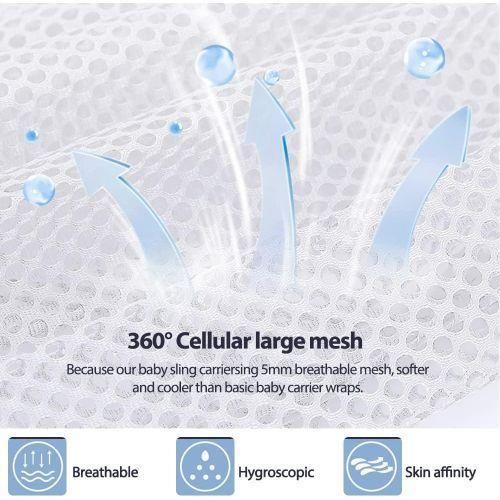 product_image_name-Générique-Porte-bébé ergonomique une épaule respirant réglable multicolor-4