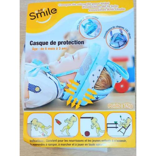 casque de protection pour bebe,protege tete en cas de chute-beige - Prix en  Algérie