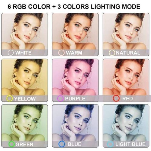 product_image_name-Générique-Ring light + trépied 2.1 M, RGB LED MJ26 26M lumineux selfie-3