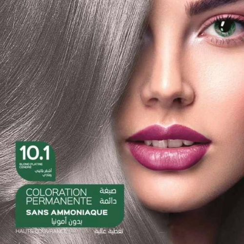 product_image_name-ARVEA-صبغة شعر - اللون أشقر بلاتيني رمادي: 10.1 (بدون الأمونيا)-1