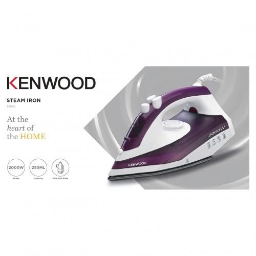 KENWOOD-Fer À Repasser À Vapeur SC6077 - 2200W - Rose Et Blanc - 6