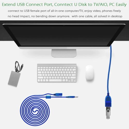 Câble extension USB 2.0 mâle à femelle 1.5m 3m 5m 10m PC clavier souris  manette - Prix en Algérie