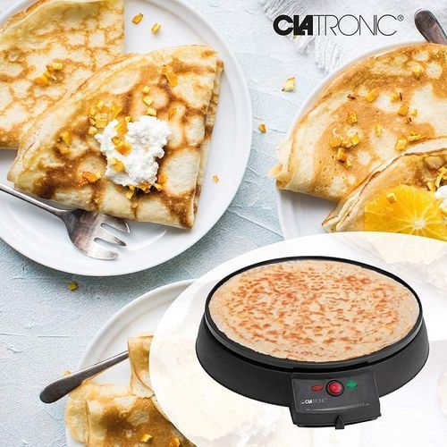 Crêpière Electrique Anti-Adhésif D:29 Cm 3372 Noir - Prix en