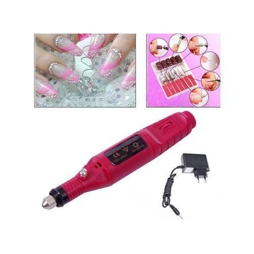 product_image_name-Générique-Polisseuse Professionnelle Manucure Pédicure Électrique - Rose-1