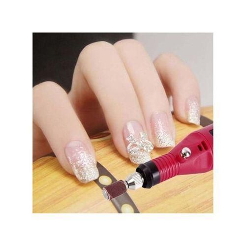 product_image_name-Générique-Polisseuse Professionnelle Manucure Pédicure Électrique - Rose-3